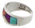 Multicolor Southwest Sterling Silver Ring Size 8-1/2 EX50954